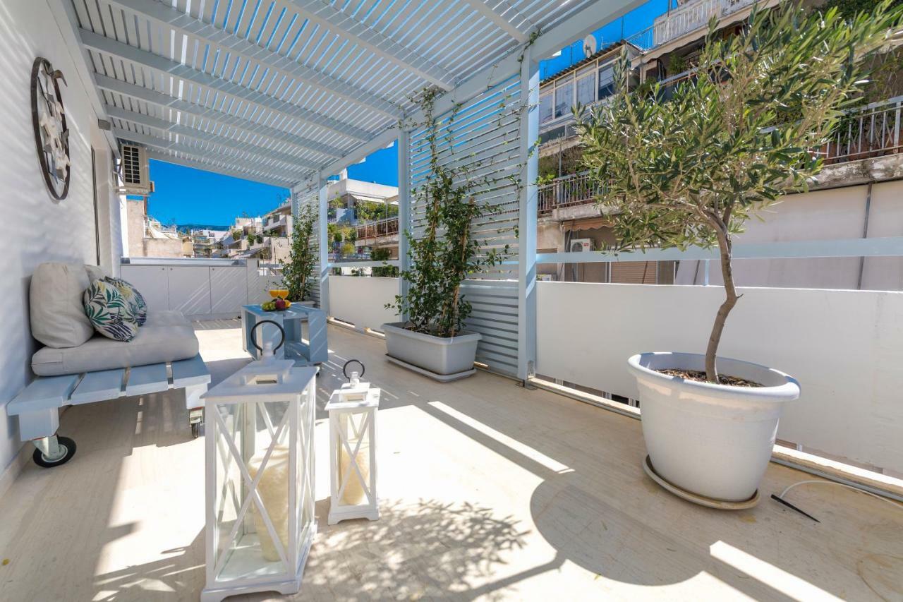 Apartamento Melidi Luxury Penthouse In Koukaki Atenas Exterior foto