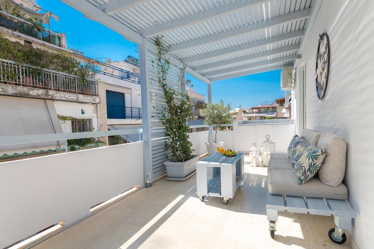 Apartamento Melidi Luxury Penthouse In Koukaki Atenas Exterior foto